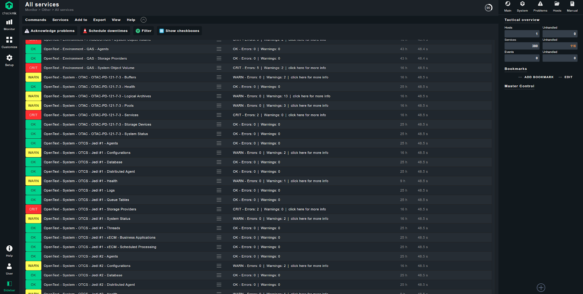 Fuse Management Central Plug-in for Checkmk