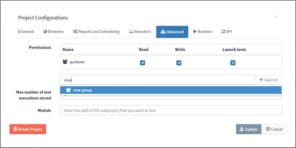 groups search without ldap