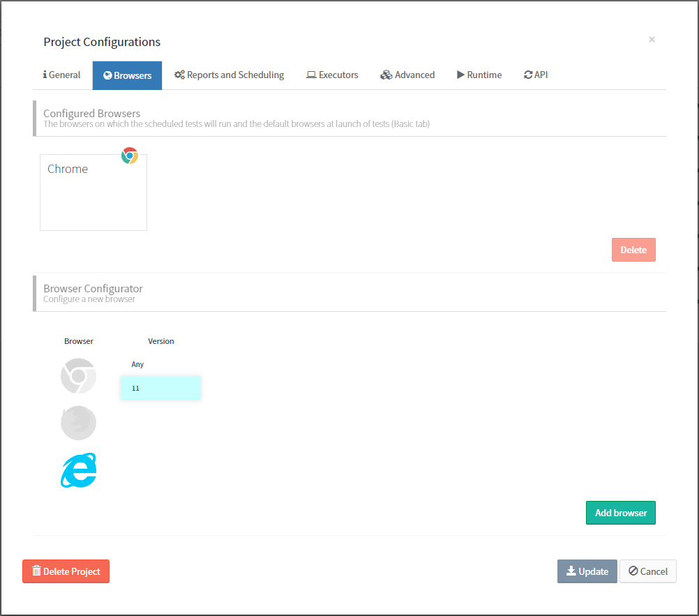project browsers 2
