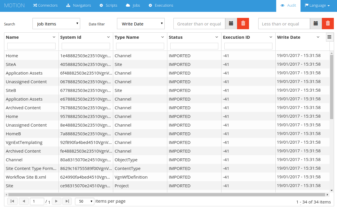 audit tab