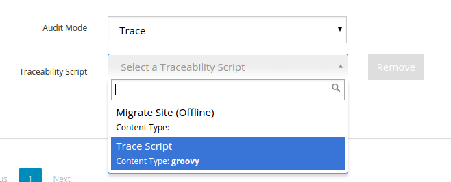 new job audit trace