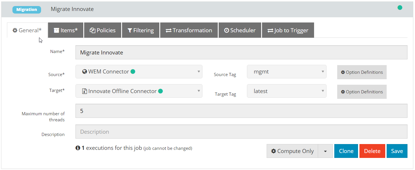 job readonly